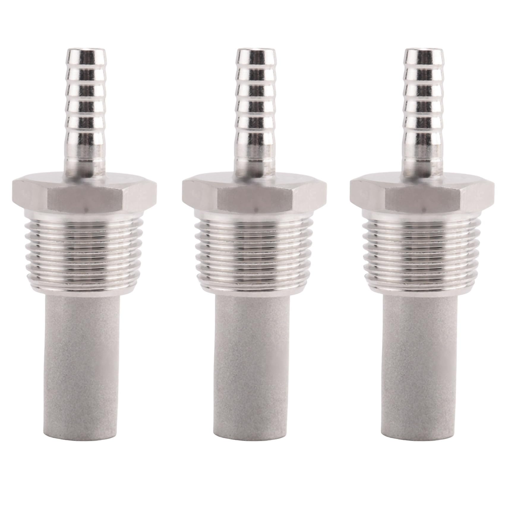 Hndhbfgrt 3X Home Brewing Inline Oxygenation Diffusion Stone Aeration Stone 1/2 Npt Carbonation Stone
