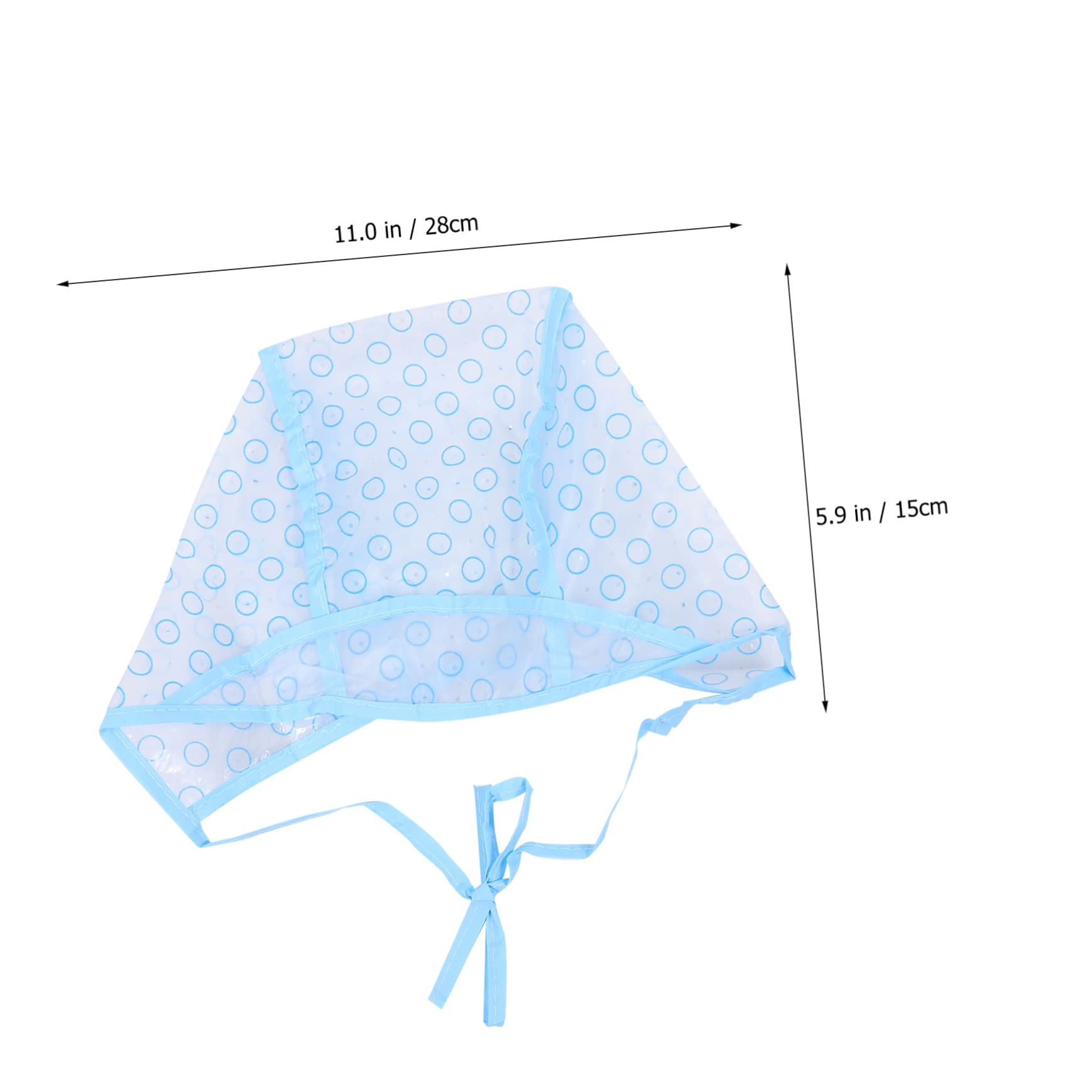 Beatifufu Hair Highlight Kit 6pcs Disposable Highlight Cap Styling Brush Cap Hair Salon