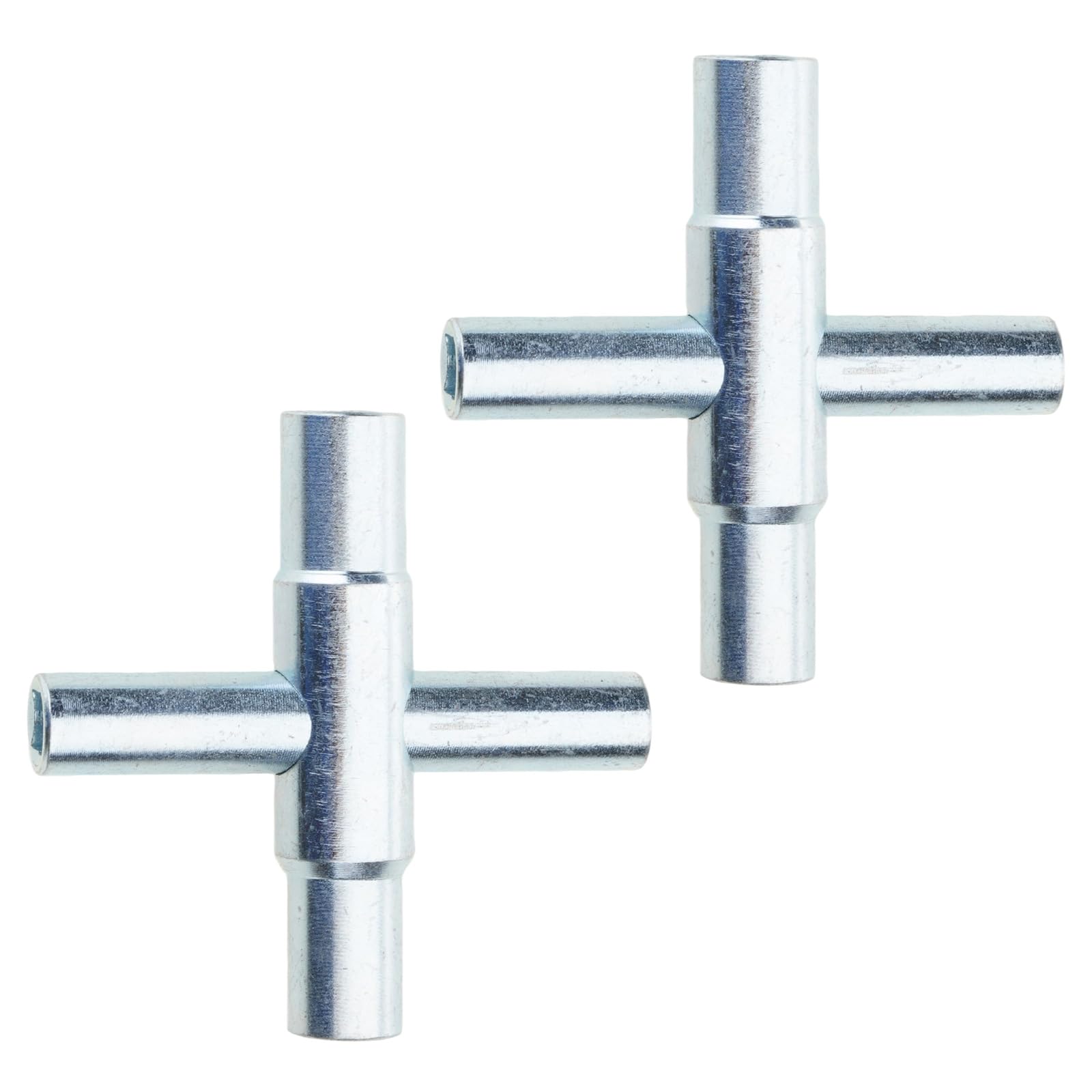 Alloneslife Silver Carbon Steel Crosses Styles Faucet Wrench Water Tap Spanner Water Tap Tool For Home Repair And Maintenance Crosses