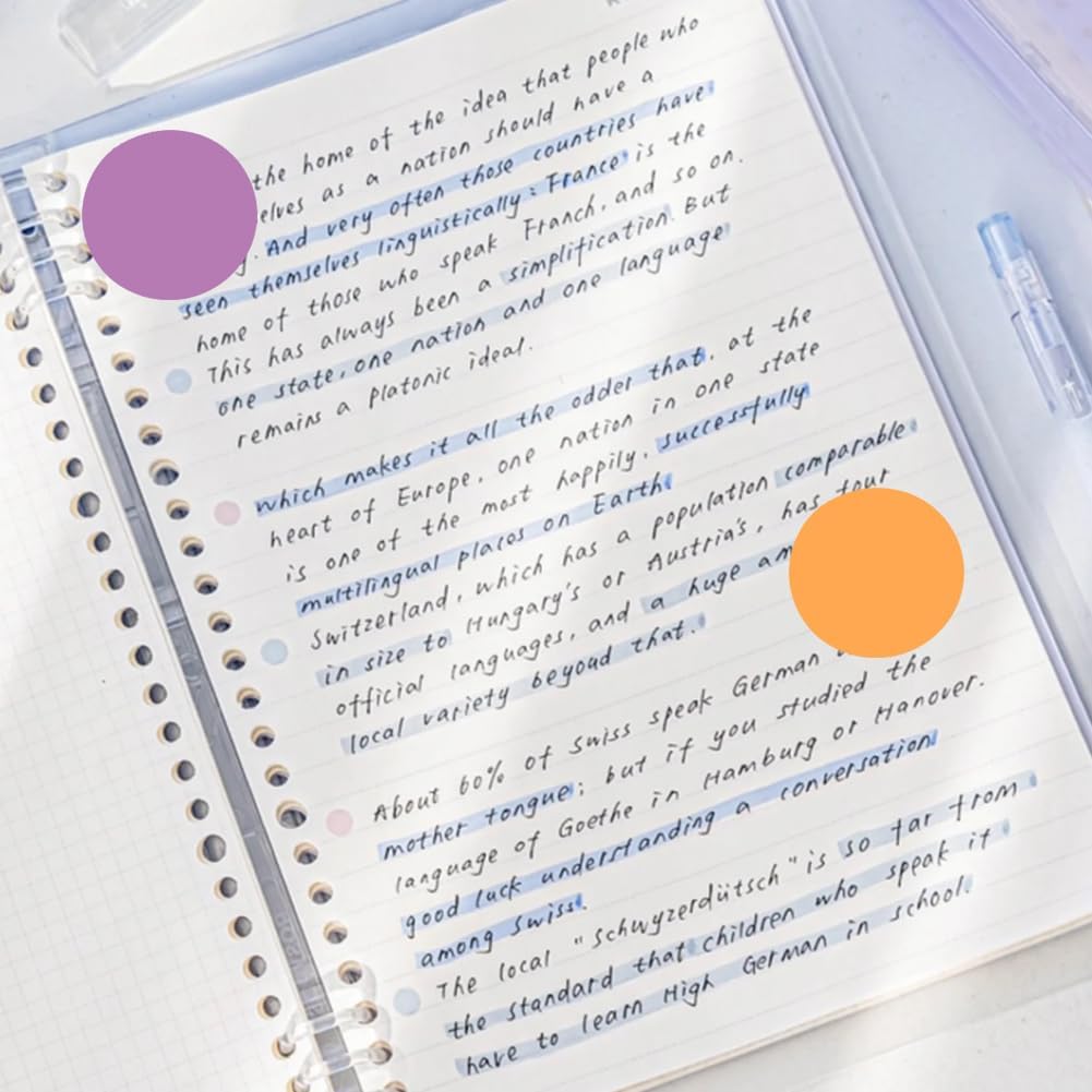 480Pcs 10 Colors Assorted Dot Stickers Round Coding Labels 2 Inch Flat Circle Colorful Self Adhesive PVC Sticky Moving Sticker Tags Sheets for DIY Boxes Organizing Marking Office Classroom