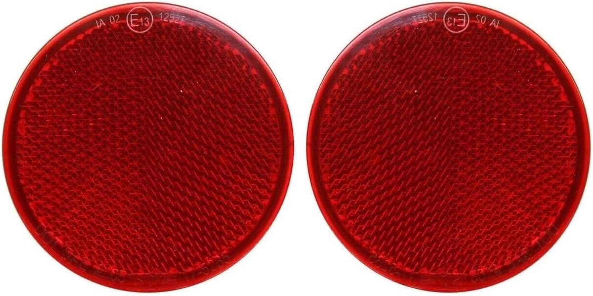 Bumper Reflector Set for Toyota Corolla 2009-2010 & Sienna 2011-2020 Rear 2pcs LED Safety Light Lens TO2830104 14513650