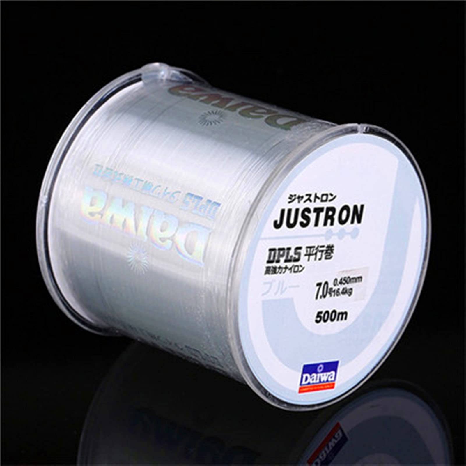 caihuashopping ​Angelschnur 500m Angellinie Superstarke Monofilament Nylon Tackle Sea Fluorkohlenstoff 2-35LB Fischdraht (Color : W, Line Number : 2.0#)