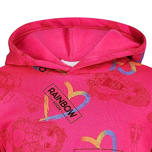 Image of Rainbow High Girls Hooded Sweatshirt and Legging Pants Set for Little and Big Kids