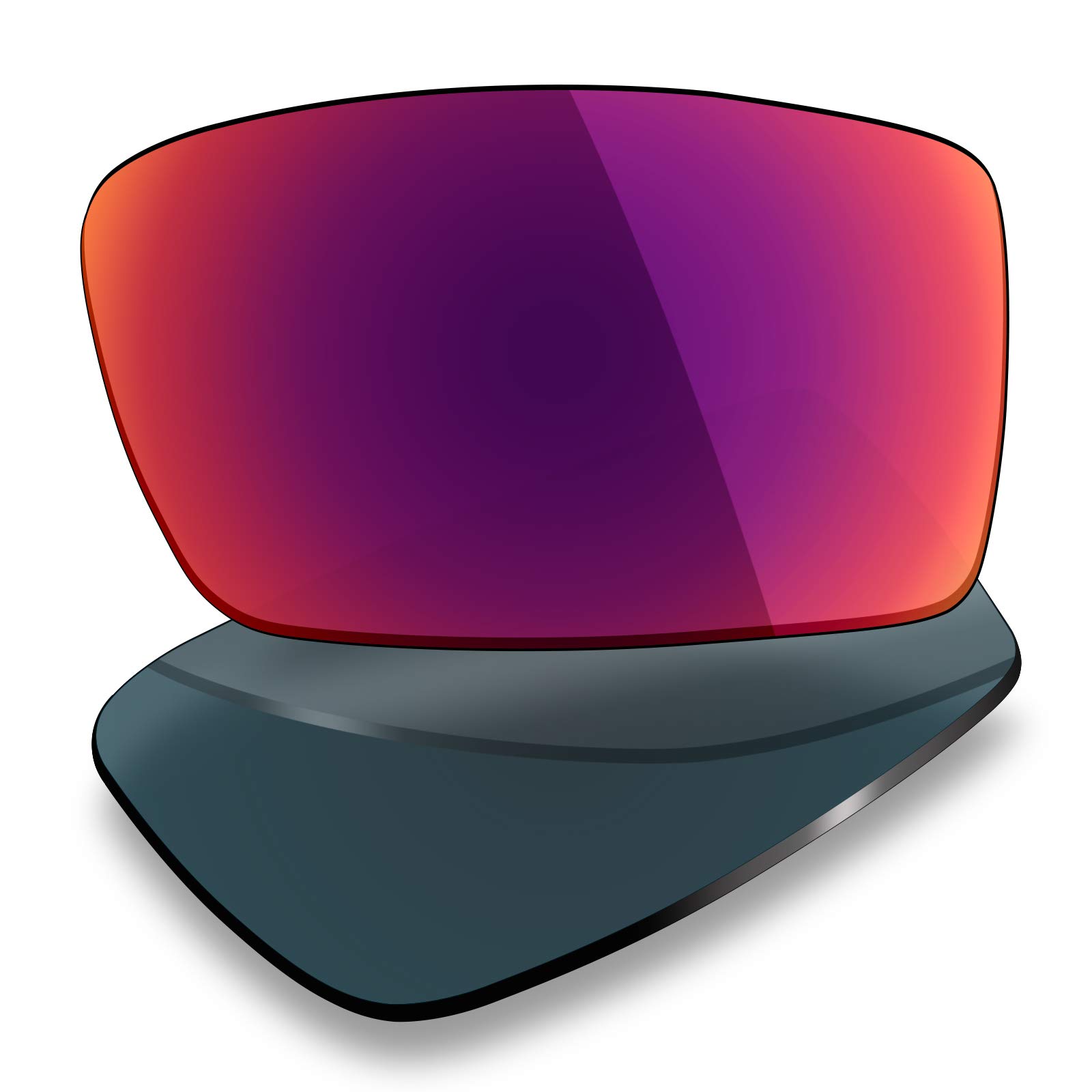 Mryok Men's Polarized - Midnight Sun Polarized Replacet Lenses For Oakley Gascan - Midnight Sun