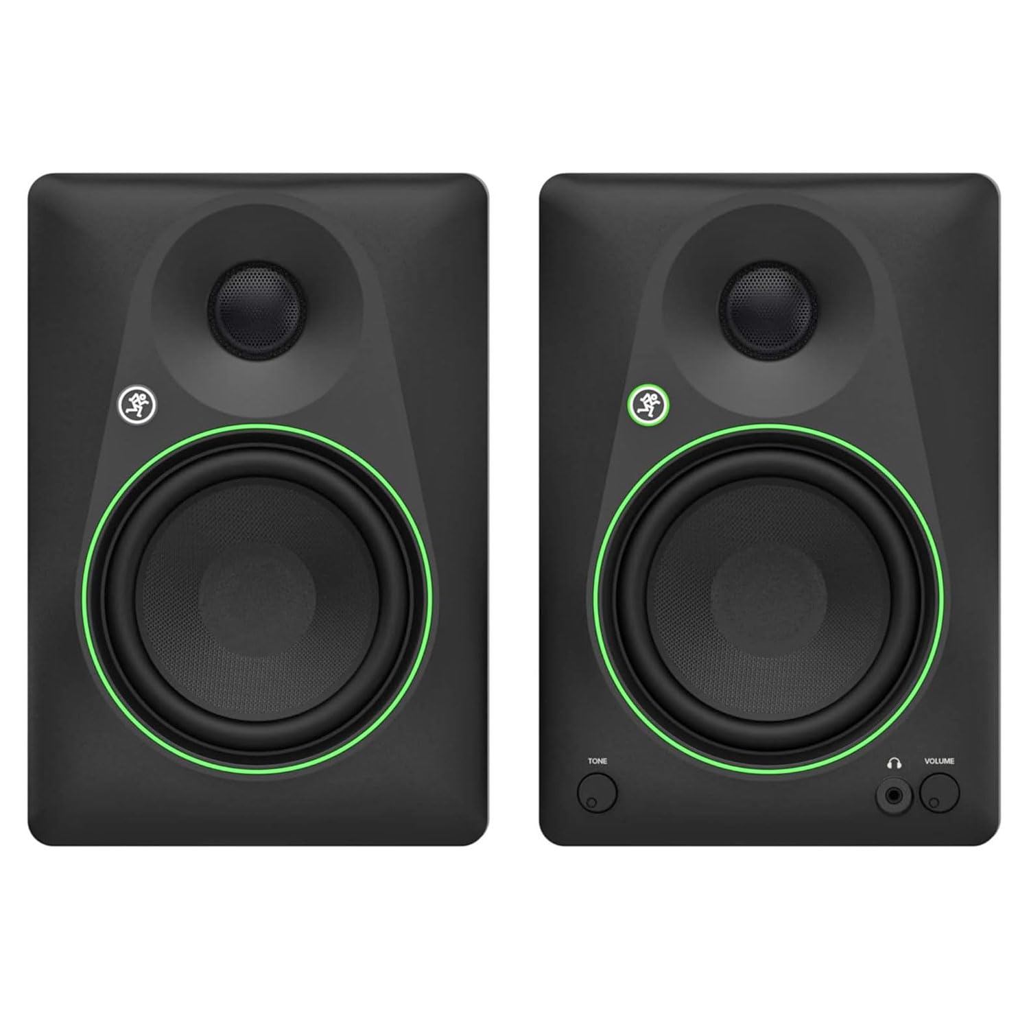 Mackie CR5BT Aktive 2-Wege Studio-Monitore Bluetooth Lautsprecher mit 2X keepdrum Klinkenkabel