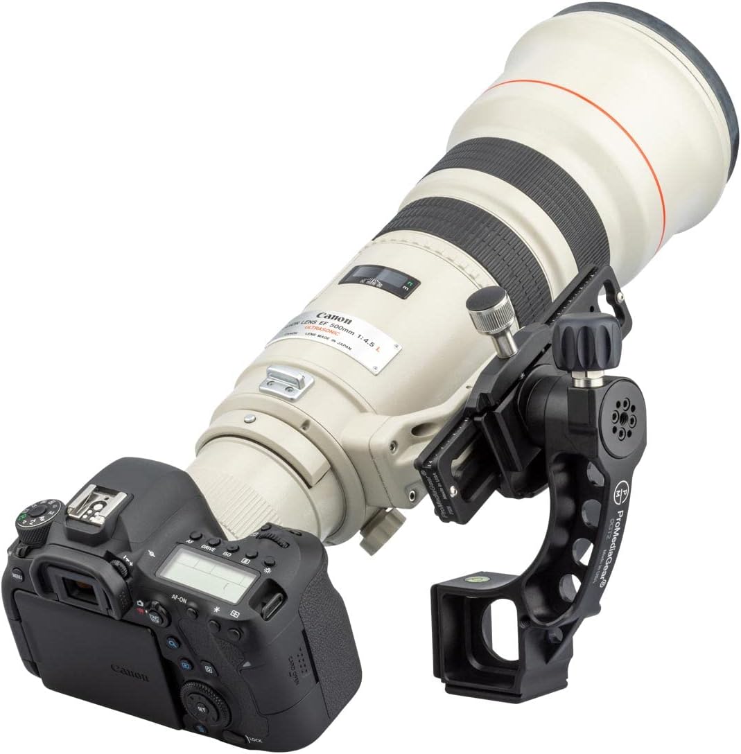 Canon DSLR Camera and Lens with a ProMediaGear Gimbal