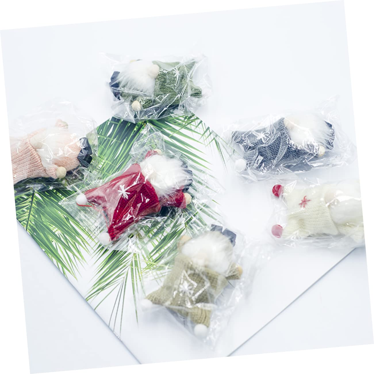 Cabilock 18 STK Weihnachtspuppe Zum Aufhängen Christbaumschmuck Anhänger Plüsch Skandinavischer Weihnachtselfe Handgemachtes Schwedisch Schwedische Zwerge Tomte Weihnachtsbaum Niedlich
