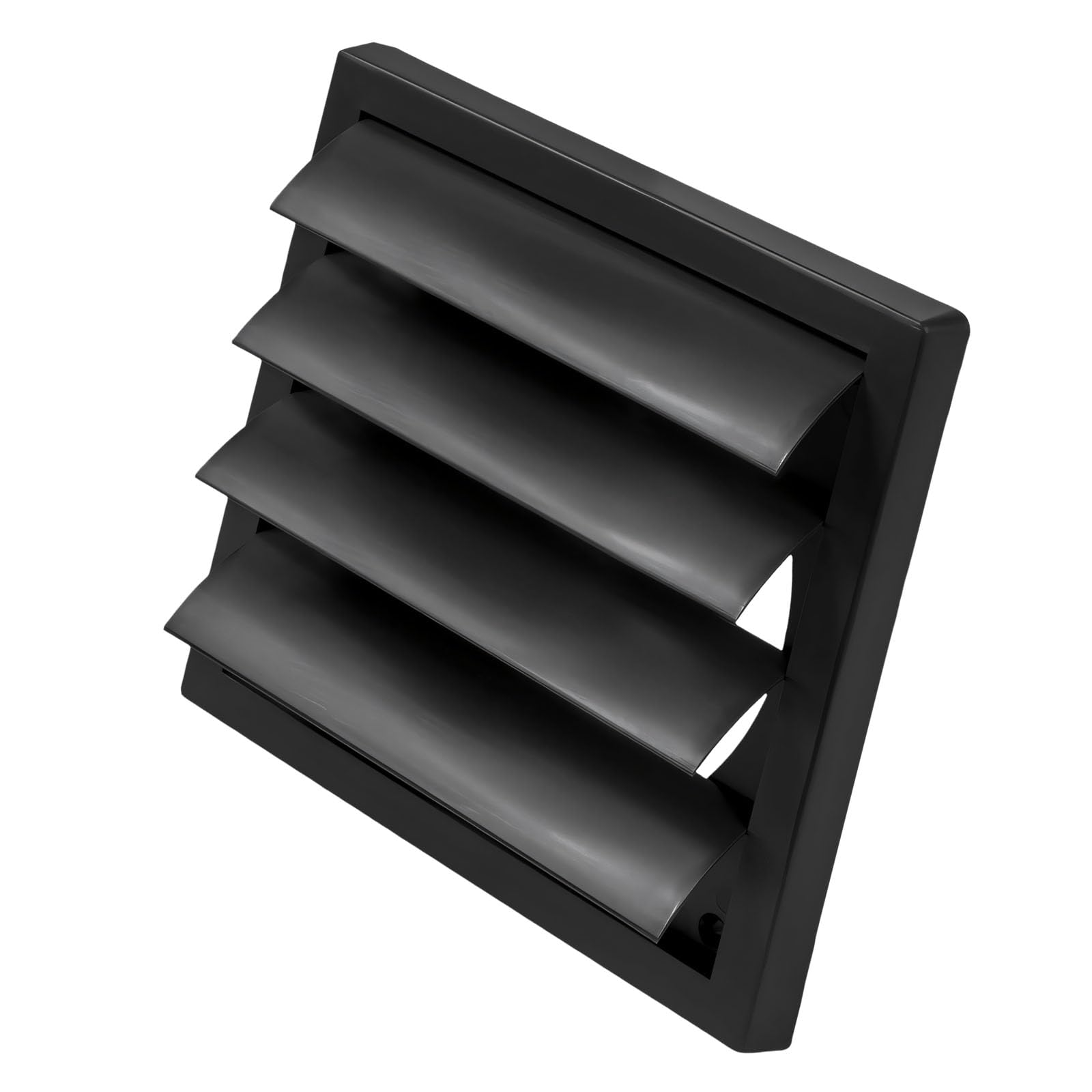 Qusinfc 6 Inches Resistant Dryer Vent Hoods With Way Louvers & Secure Flanges Simple Installation For Home Ventilation Hvac Outlet Cover