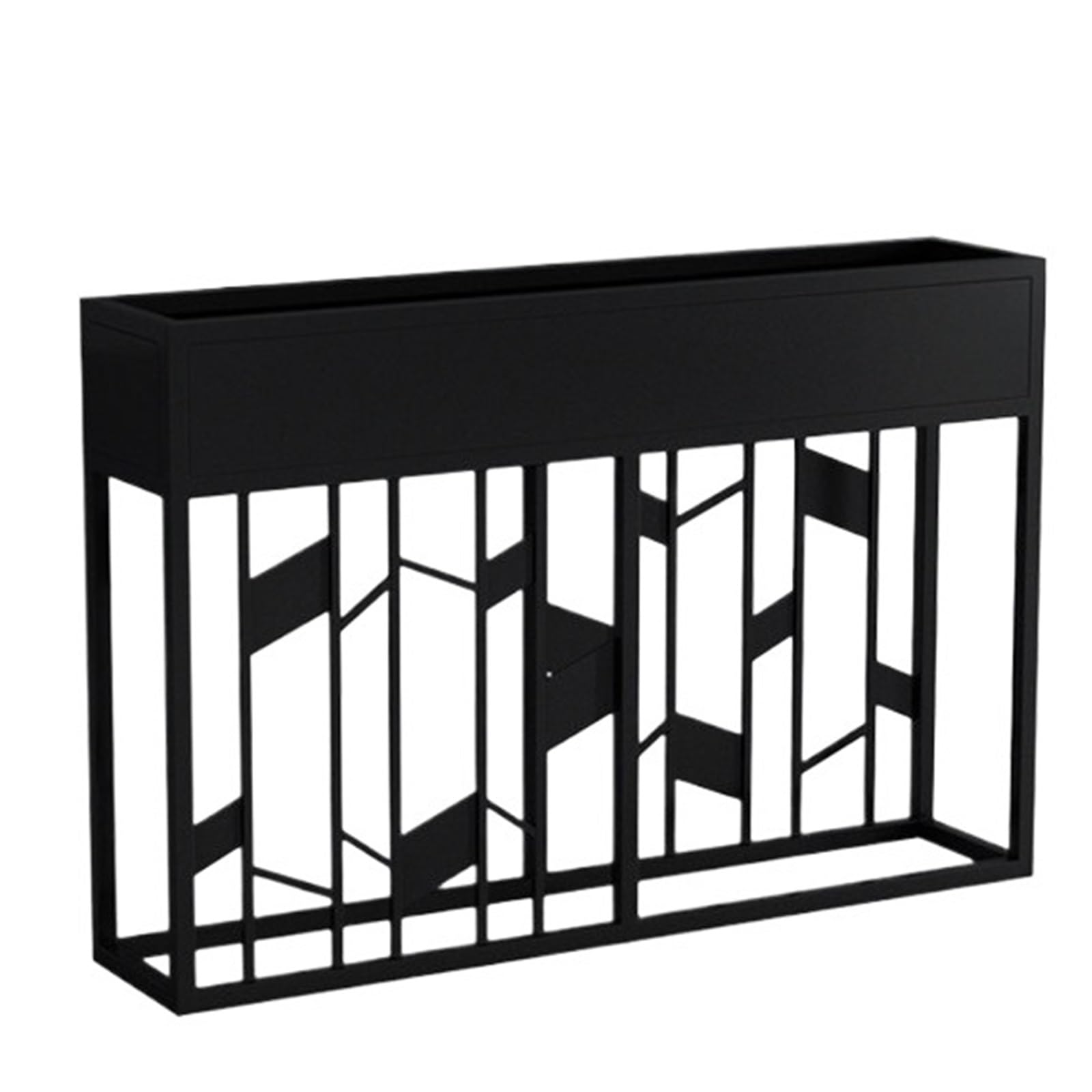 Pq7hKv2wD garden trough planters Partition Fence Planter Low Height Screen Flower Rack