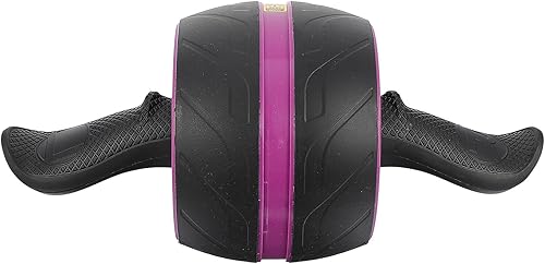 Cabilock Rueda de rodillo portátil para abdominales para entrenamiento de núcleo, rodillo de ejercicio antideslizante para hombres y mujeres,