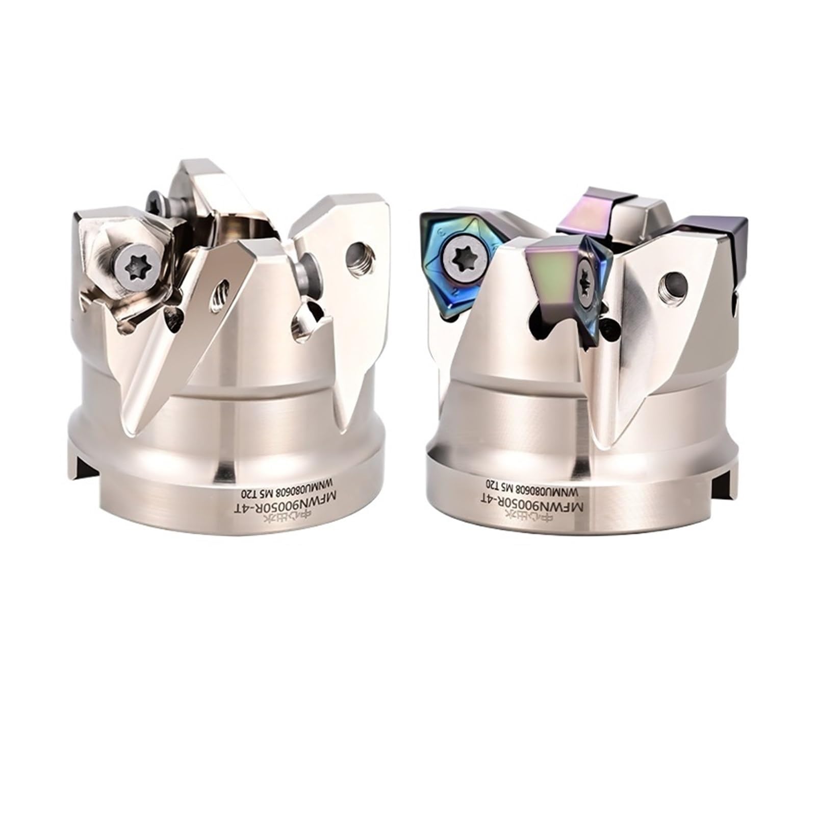 fresa frontal MFWN MFWN900 Cabezal de fresa pesada hexagonal de doble cara insertado con WNMU0806 combinado con portaherramientas BT NT HSK FMB(MFWN900-50-22-4T)