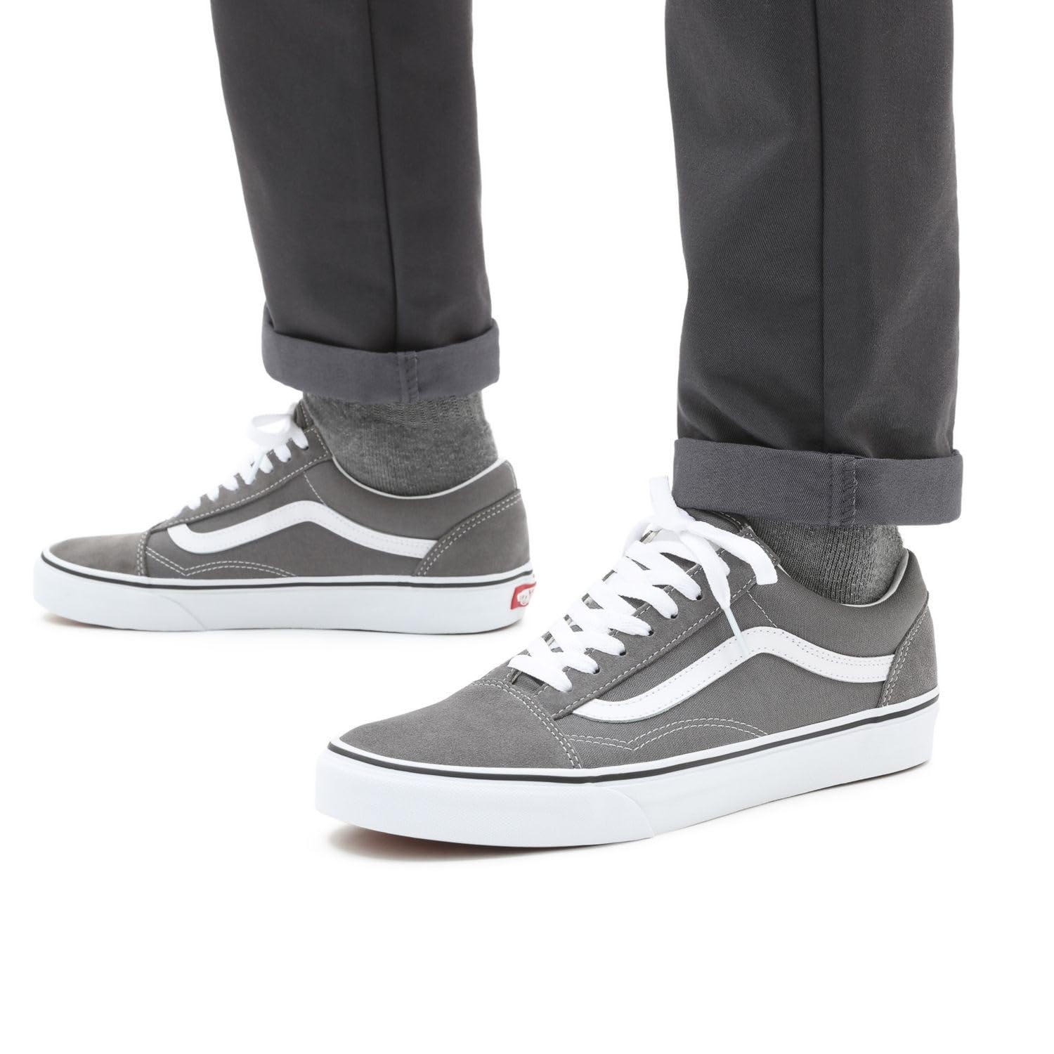 Vans Old Skool Schuh 2022 Pewter/True White