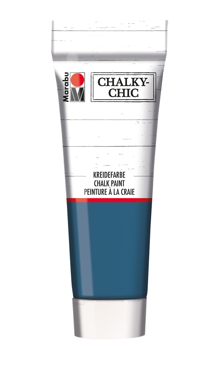 Marabu Smokey Blue Chalky-Chic 100 Ml Smoky, Paint, 100Ml