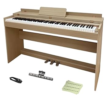 電子ピアノ 88鍵盤 ハンマーアクション 88鍵盤 木製 MIDI対応 Amazon | IKTMI 電子ピアノ ハンマーアクション 88鍵盤 木製