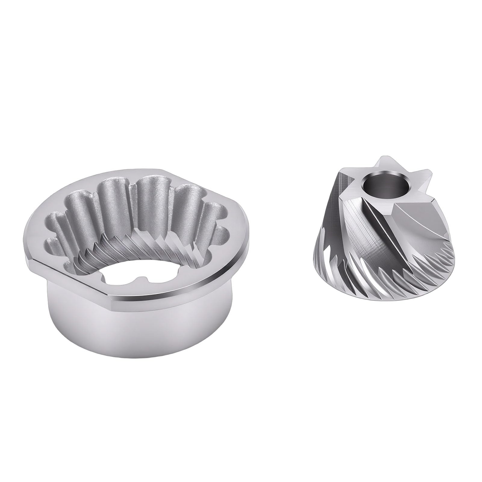 Piezas de Repuesto para Molinillo de café de Fresa Cónica para Ajustes de Molienda Más Finos y una Taza de café Sabrosa en Todo Momento