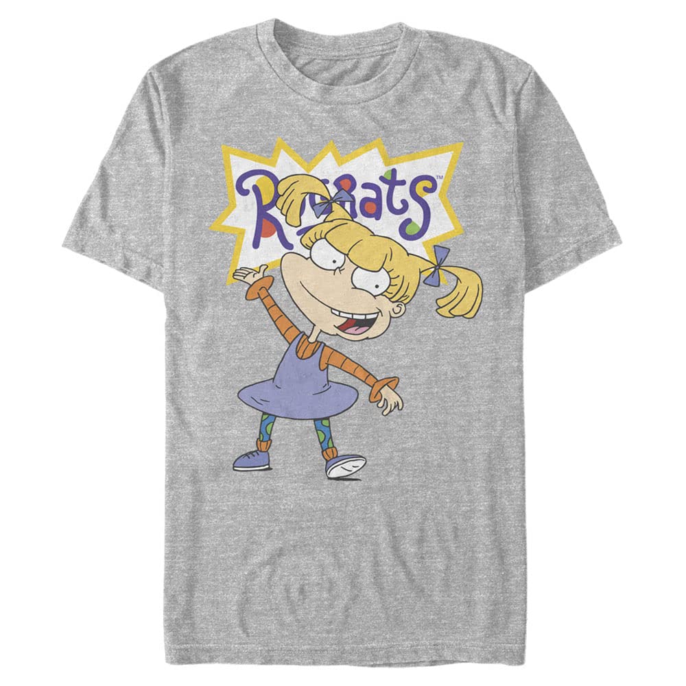Rugrats All Over Print T Shirt Large Nickelodeon Tommy Angelica Chuckie  Blue Tee, image size:1000x1000