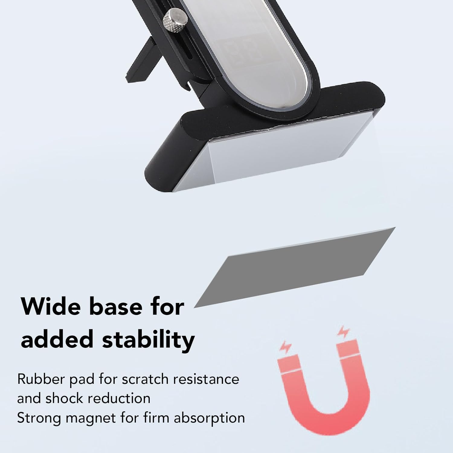 ASHATA ARGB GPU Support Bracket, Graphics Card Brace Support, 5V 3Pin Adjustable Height RGB GPU Stand Video Card Holder Anti Sag Bracket Magnetic Base for PC