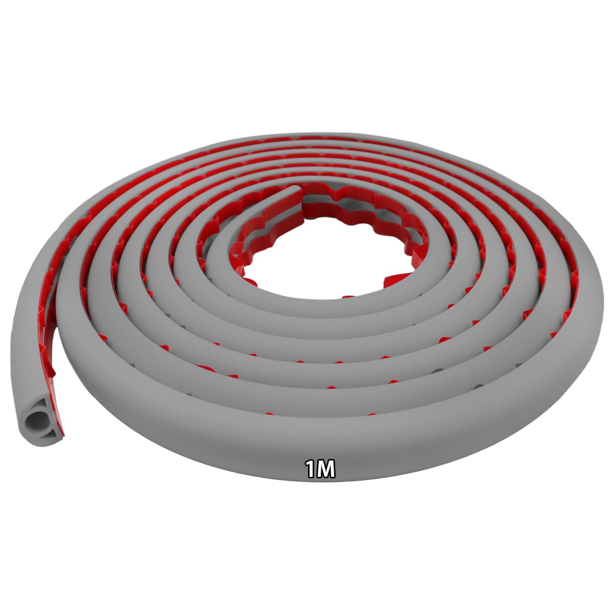 Cable Duct Self-Adhesive Floor Cable Bridge 1 m Floor Cable Duct Flexible PVC Floor Cable Protection Cable Cover for Office, Concert etc., Cable Protection and Prevention of Tripping Hazards