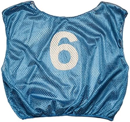 Practice Numbered Youth Scrimmage Vest - Royal Blue - Youth