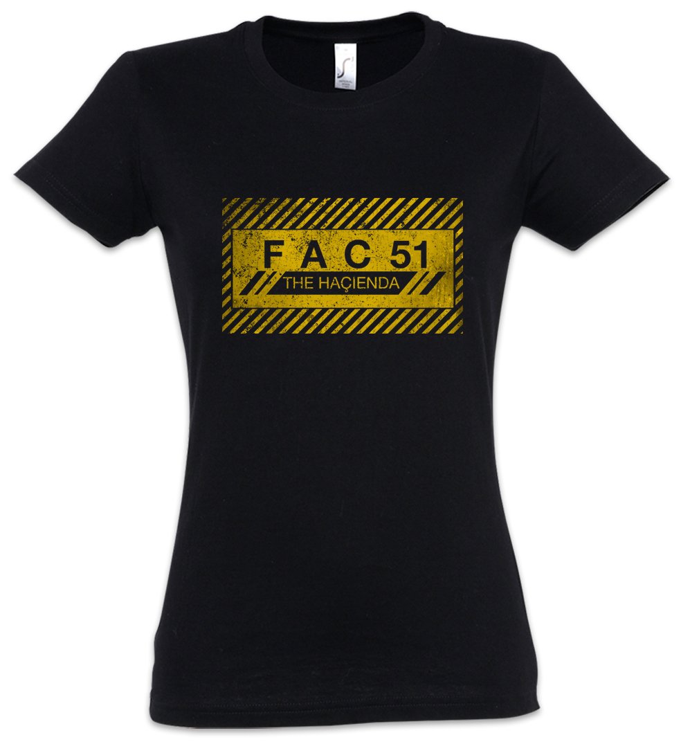 Urban Backwoods Women's Black Fac 51 The Hacienda I T-Shirt Size M