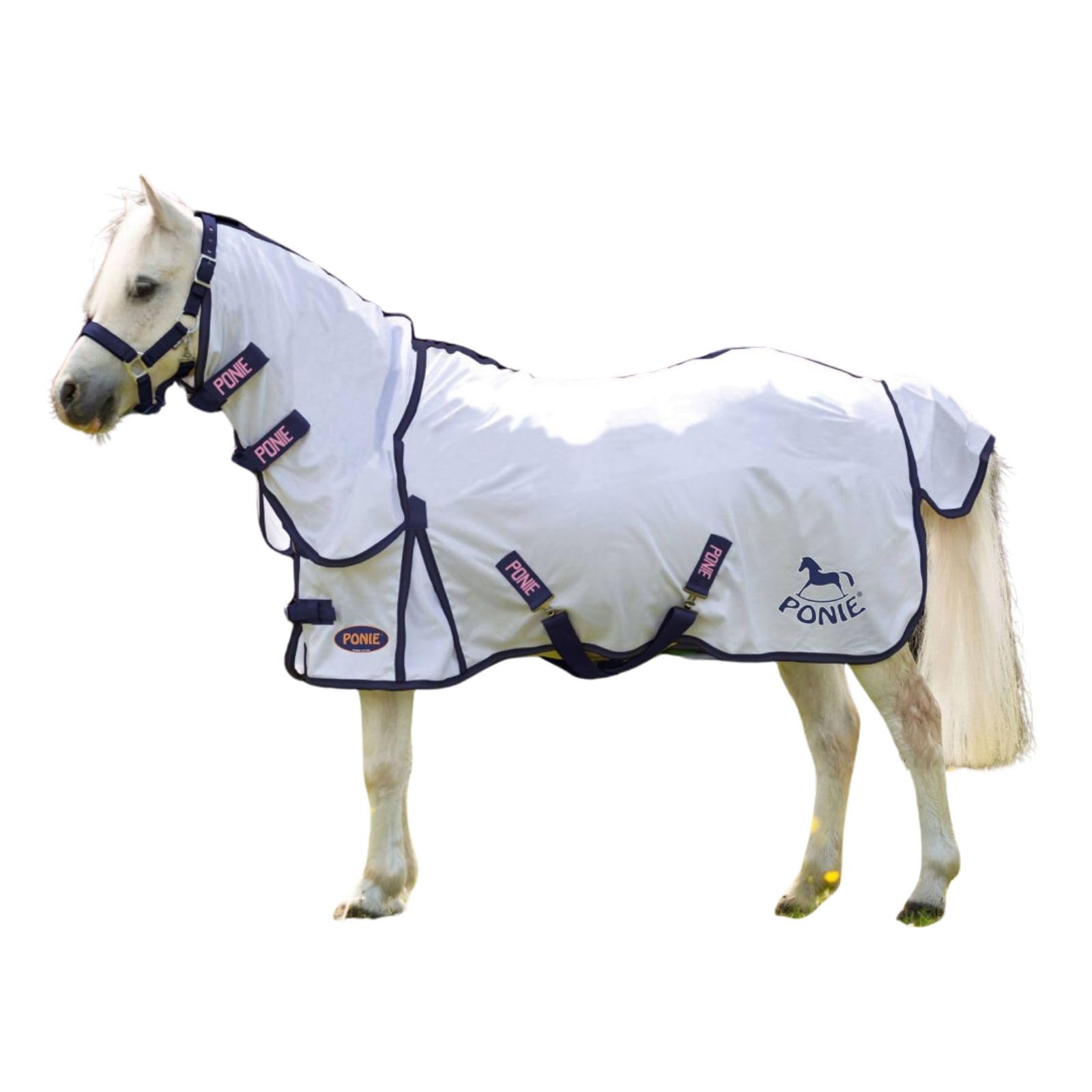 Gallop Essentials Mesh Combo Fly Rug 2039, White, 4'6"