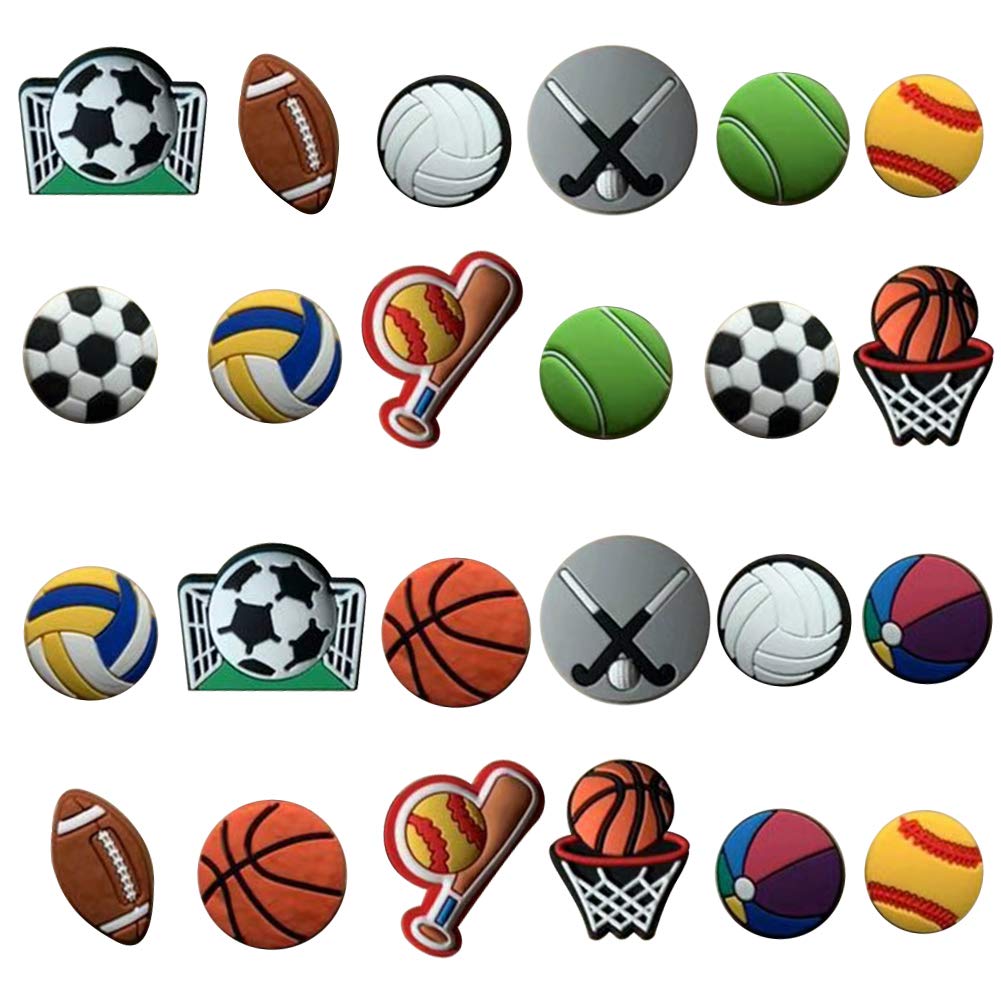 softball jibbitz for crocs amazon