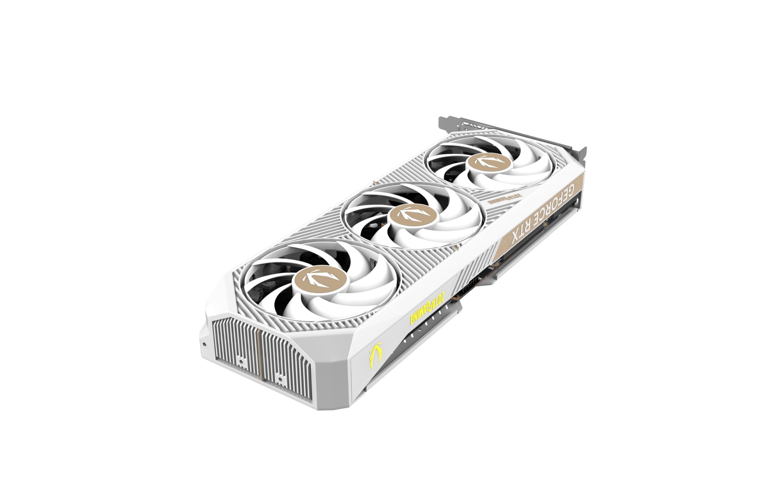 ZOTAC Gaming GeForce RTX 5070 AMP White Edition DLSS 4 12 GB GDDR7 192-bit 28 Gbps PCIE 5.0 Scheda grafica da gioco, raffreddamento IceStorm 2.0, illuminazione Spectra RGB, ZT-B50700FQ-10A