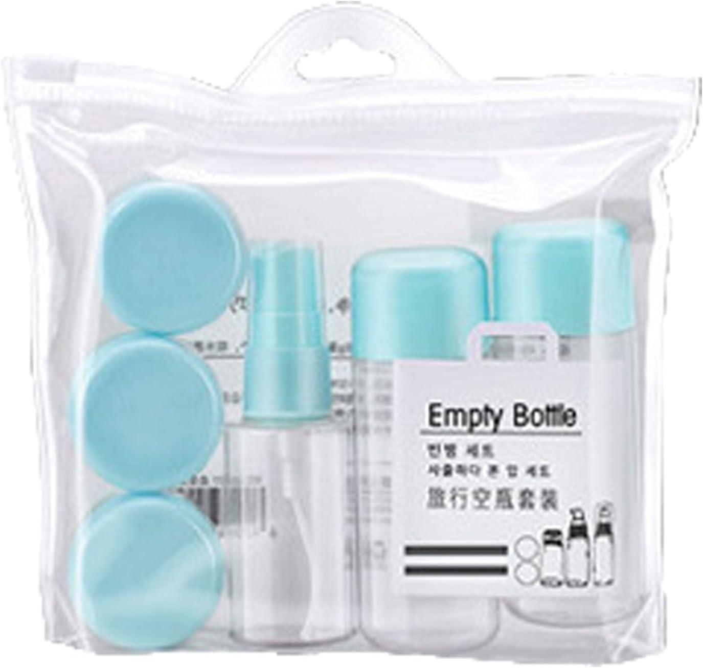 Trousse de Toilette Voyage-Flacon Voyage – 8 Pièces Kit Avion, Flacon Vide 100 ML avec Petits Entonnoirs et boîte pour Le Visage, bâton avec Sac Rangement, Accessoires Shampoo, Creme, Lotion (Bleu) Trousse de Toilette Voyage-Flacon Voyage – 8 Pièces Kit Avion, Flacon Vide 100 ML avec Petits Entonnoirs et boîte pour Le Visage, bâton avec Sac Rangement, Accessoires Shampoo, Creme, Lotion (Bleu)
