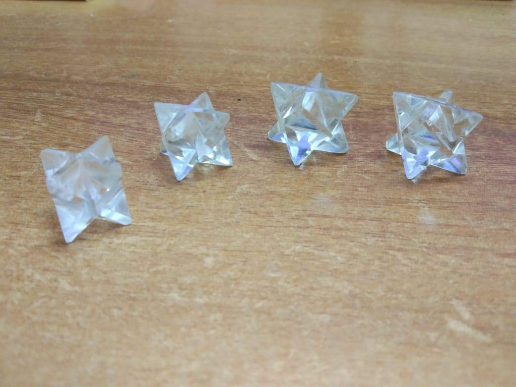 Crystal Quartz Star Merkaba 1 Inch, Natural Healing Stone Sacred Geometry Energy Tool for Meditation Reiki, Chakra Balancing - Image 4