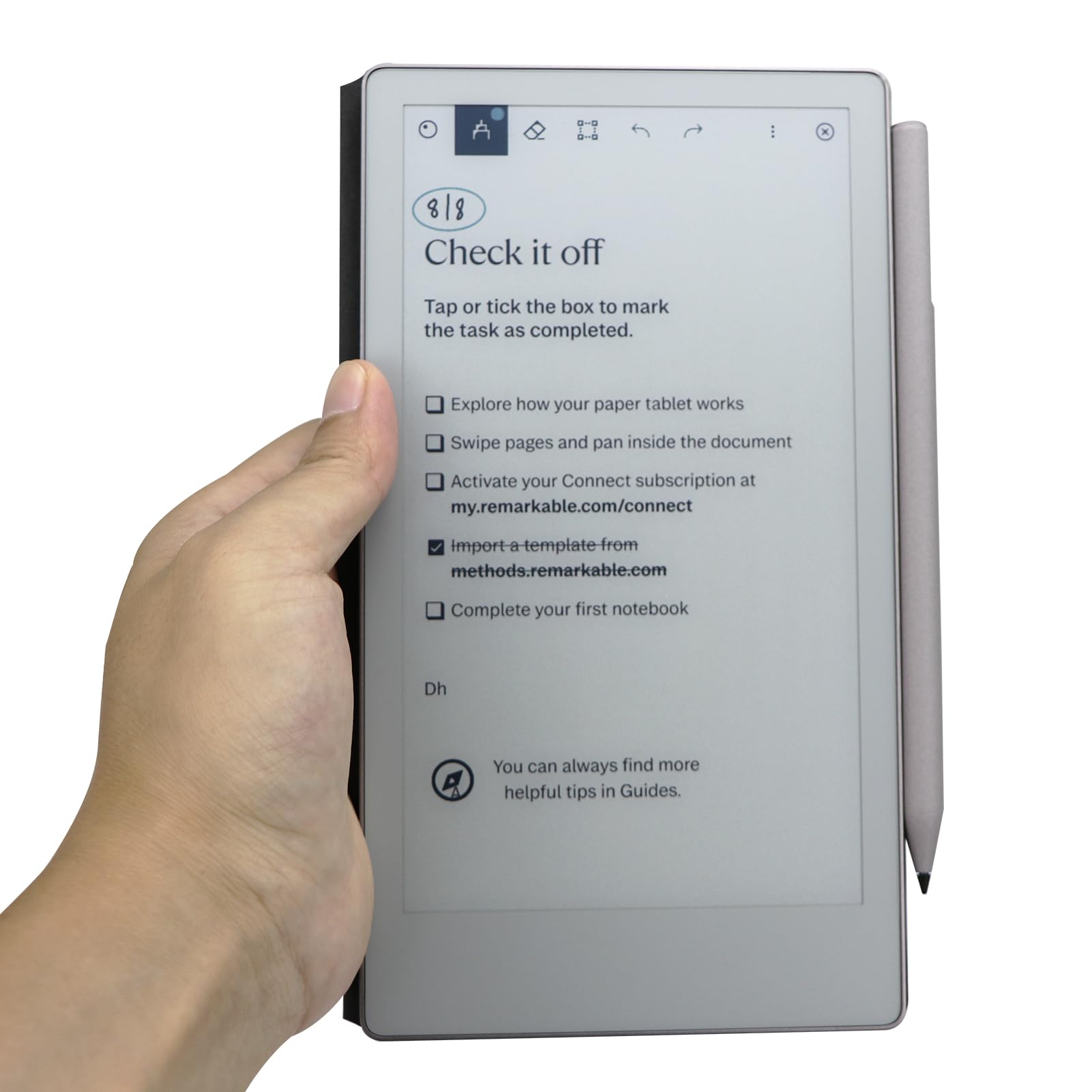 DINGGUAGUA Hoes compatibel met Remarkable Paper Pro 11.8 Paper Tablet 2024, folio-beschermhoes met penhouder, zwart DINGGUAGUA Hoes compatibel met Remarkable Paper Pro 11.8 Paper Tablet 2024, folio-beschermhoes met penhouder, zwart