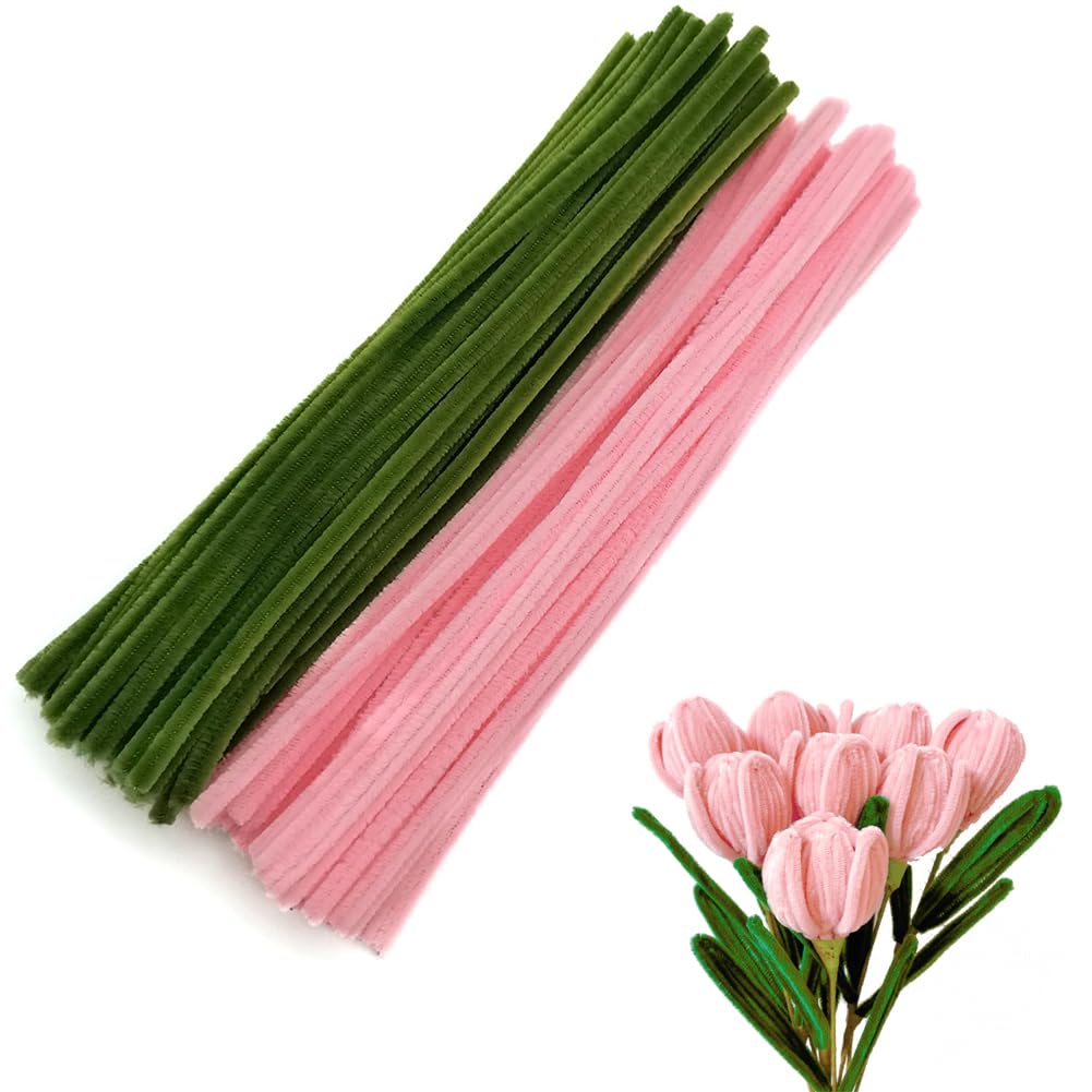 200 Scovolini Colorati Per Lavoretti - 20 Colori Pastello - 30 Cm X 6 Mm - Set Per Fai Da Te E Decorazioni Artistiche