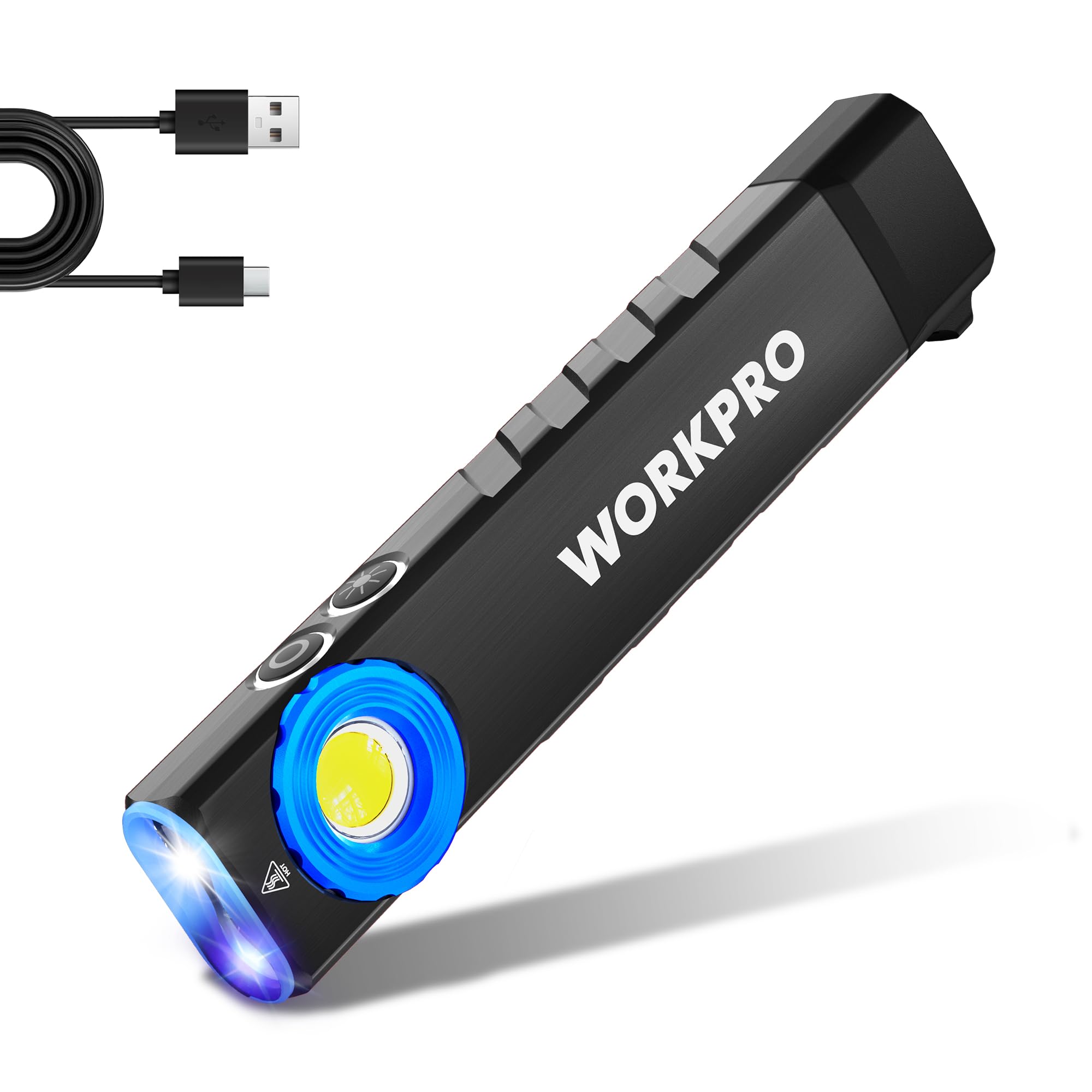 WORKPRO Rechargeable Flashlight