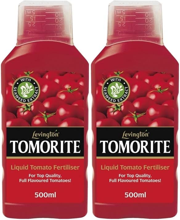 FertiliserLevington Tomorite Seaweed Enriched Liquid Tomato 500ml (2 Bottles)