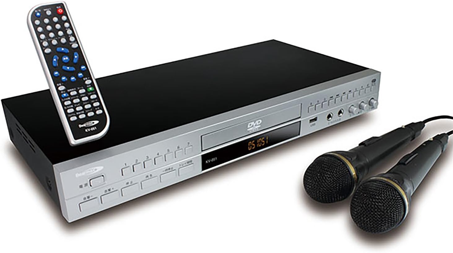 Amazon.co.jp ベアーマックス DVDプレーヤー簡単カラオケセット KV052 単品 【1点】 家電＆カメラ