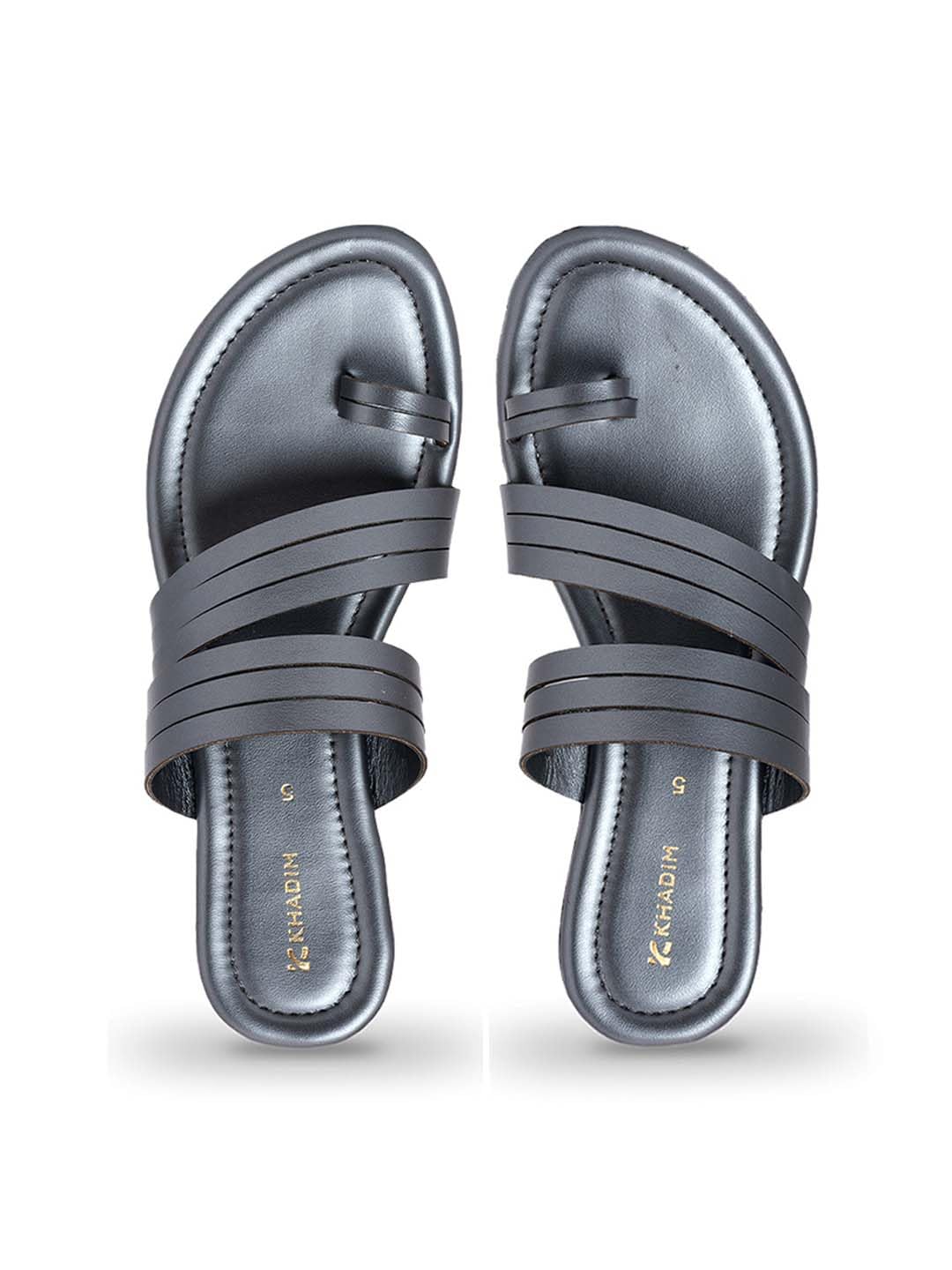 Khadims Silver Flat Slip On Sandal for Women (3453241) (B0D6GFQCGJ) Amazon Price History, Amazon Price Tracker