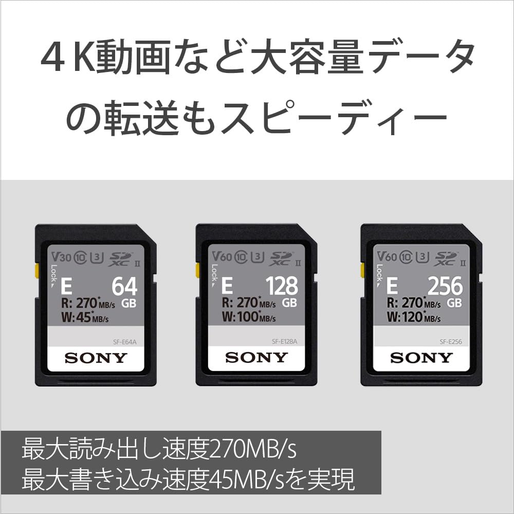 Amazon | ソニー SONY SDXC メモリーカード 64GB SF-E64A Class10 UHS