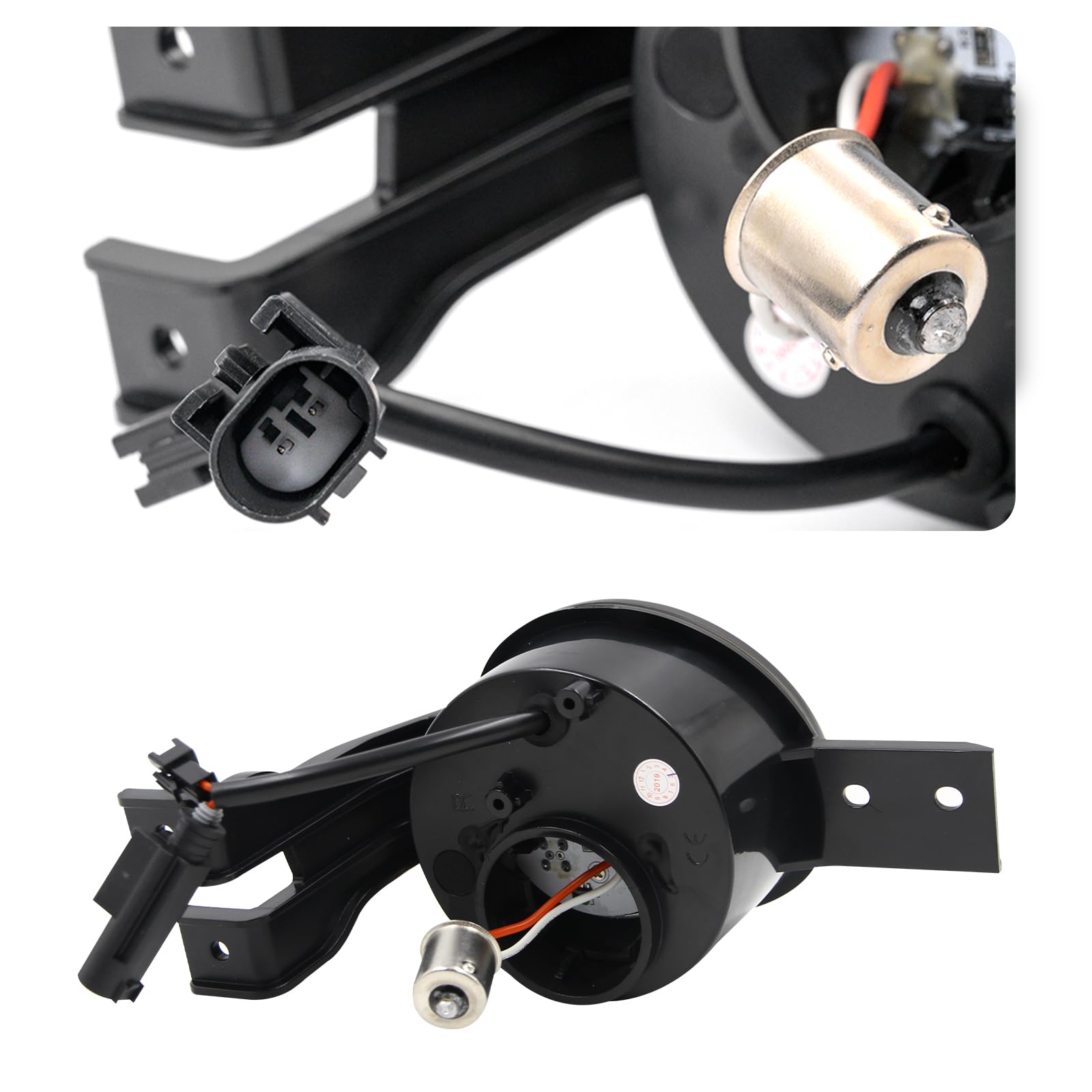 Bianco/Ambra Switchback LED DRL Halo Ring Luce di marcia diurna Indicatore di direzione per 2002-2006 M/ini Cooper R50 R53 Hatchback 2005-2008 R52 Convertibile 2 pezzi Lente fumé