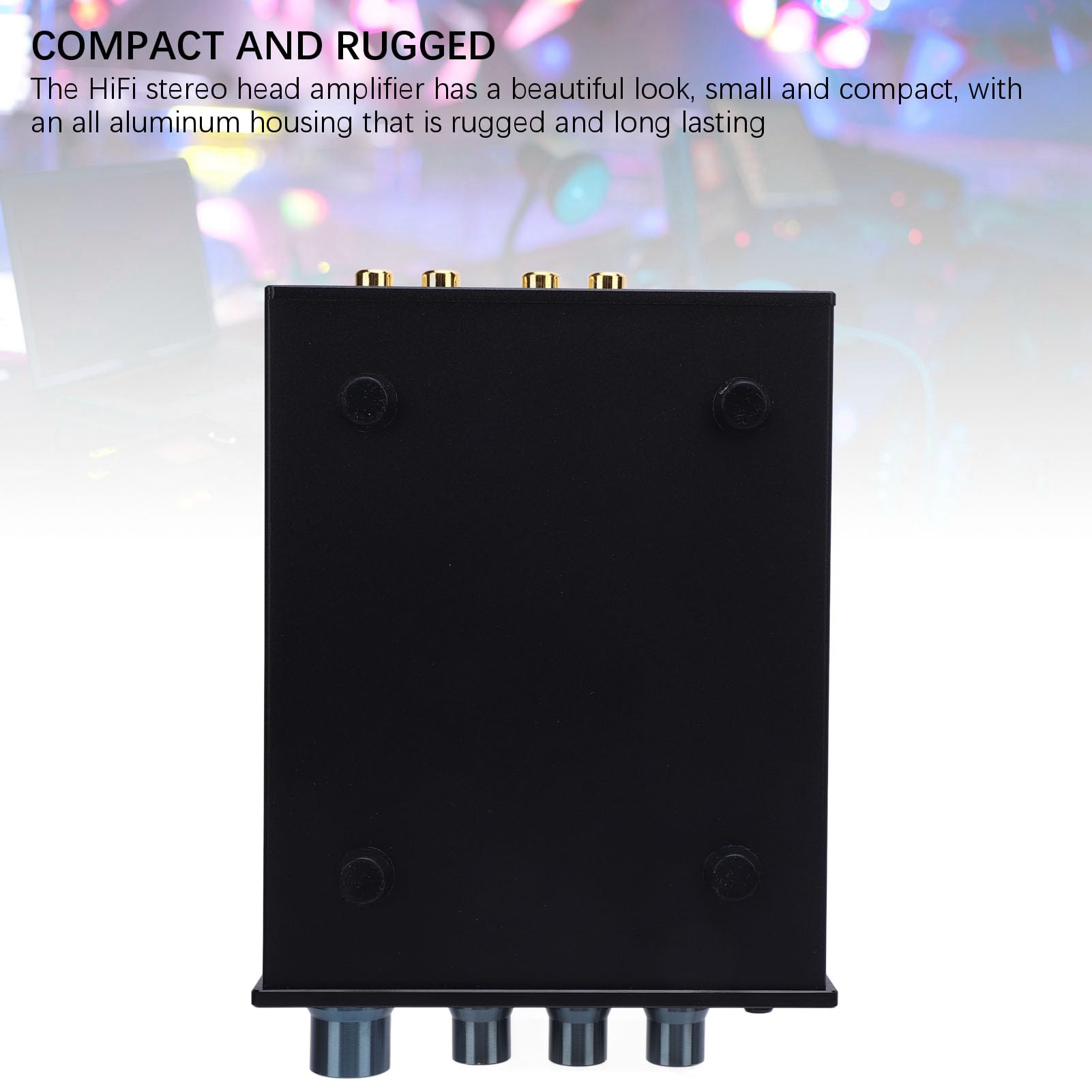 Preamplificatore Phono del Tubo a Vuoto con Basso Rumore di Terra, Circuito di Protezione in Uscita Integrata per Amplificatore Hifi Stereo Testa (Spina europea)
