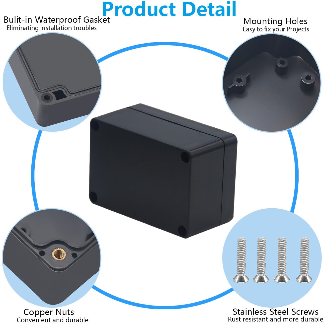 Waterproof Junction Box - IP67 Electrical Enclosure -7