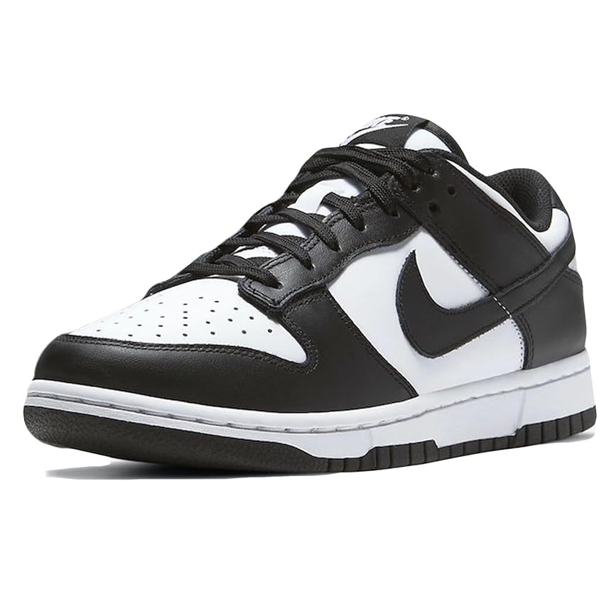 Nike DD1391-100 Dunk Low Retro Uomo, White/Black-White EU 46