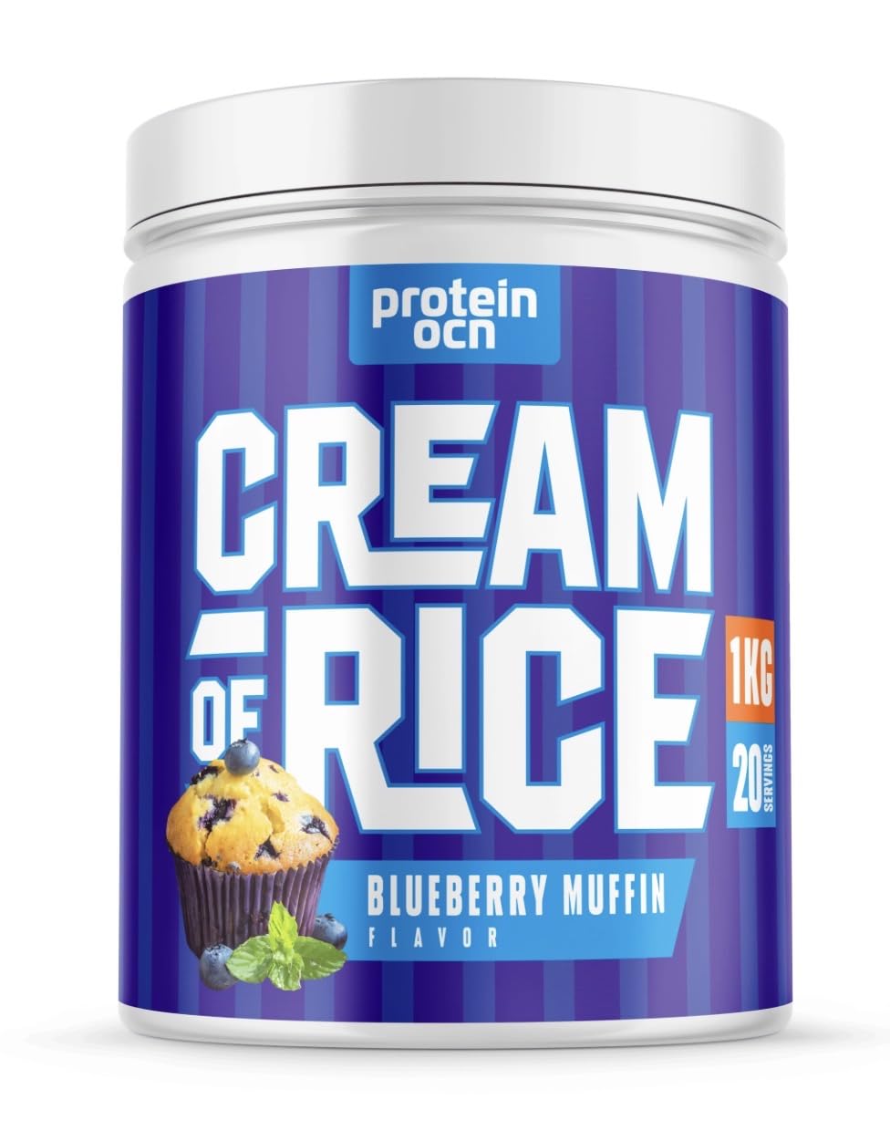 Proteinocean Cream of Rice Pirinç Kreması Blueberry Muffin 1kg 20 Servis