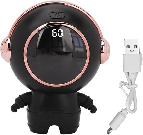 USB, mini bolsillo eléctrico recargable para el hogar (negro)