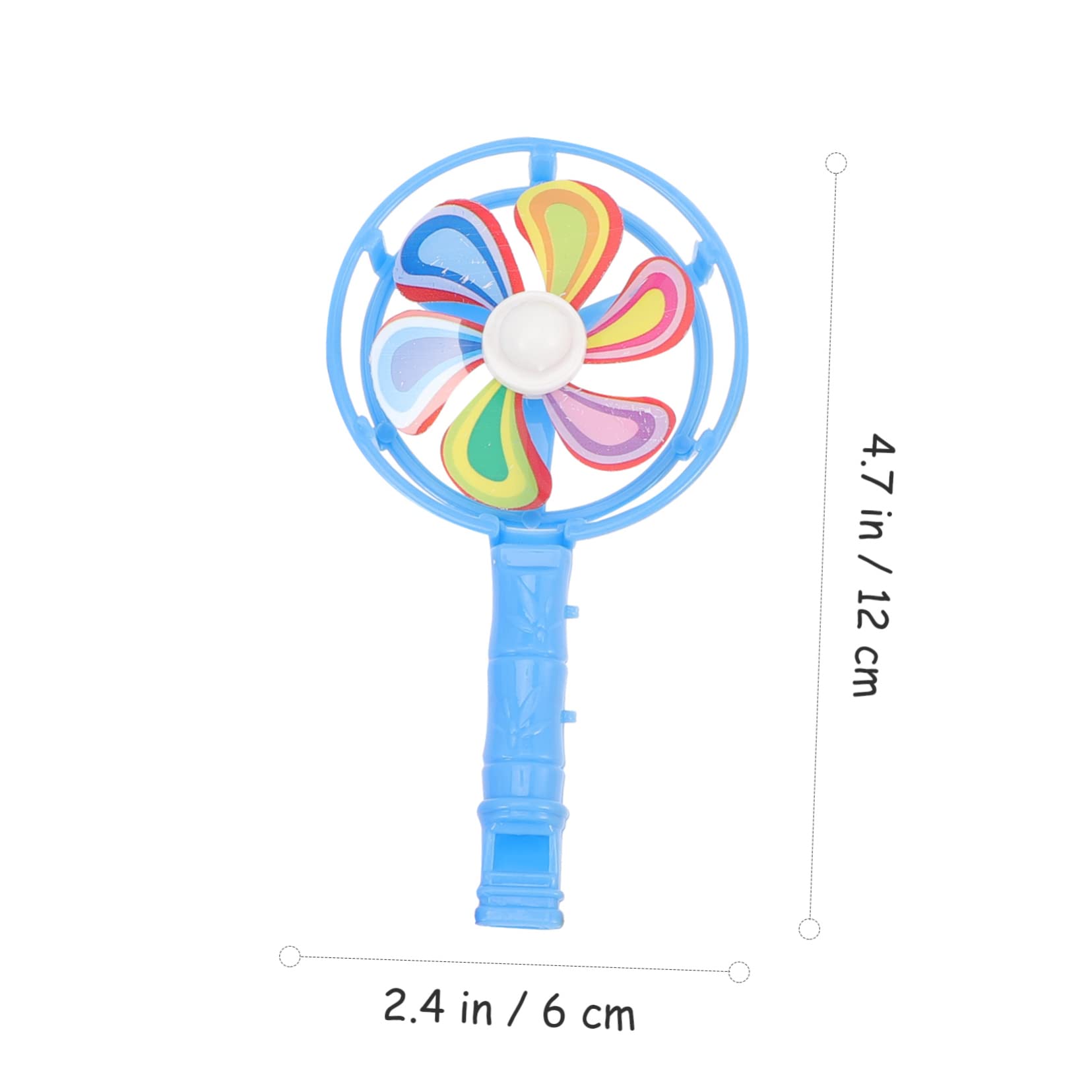 FOYTOKI 30Pcs Colorful Windmill Whistles Educational for Music Learning Party Playthings for Plastic Noisemakers for Games and Imagination Development