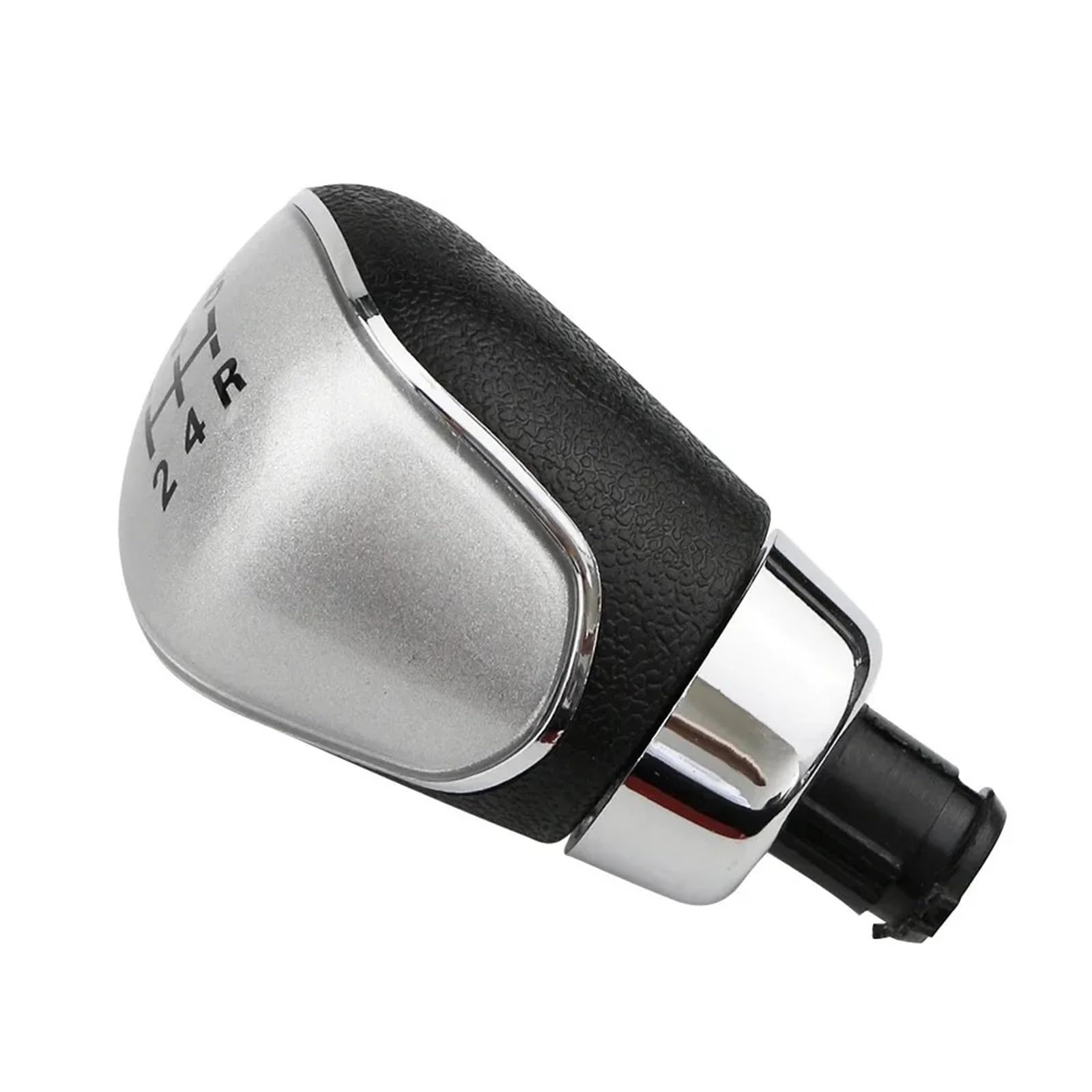 Ehwlfvx 5 Speed Sliver Car Gear Shift For Focus 2 Mk2 3 Mk3 For Fiesta Mk7 For Kuga For Escape 5/6 Speed Mt Gear Shift Knob(5 Speed Sliver)