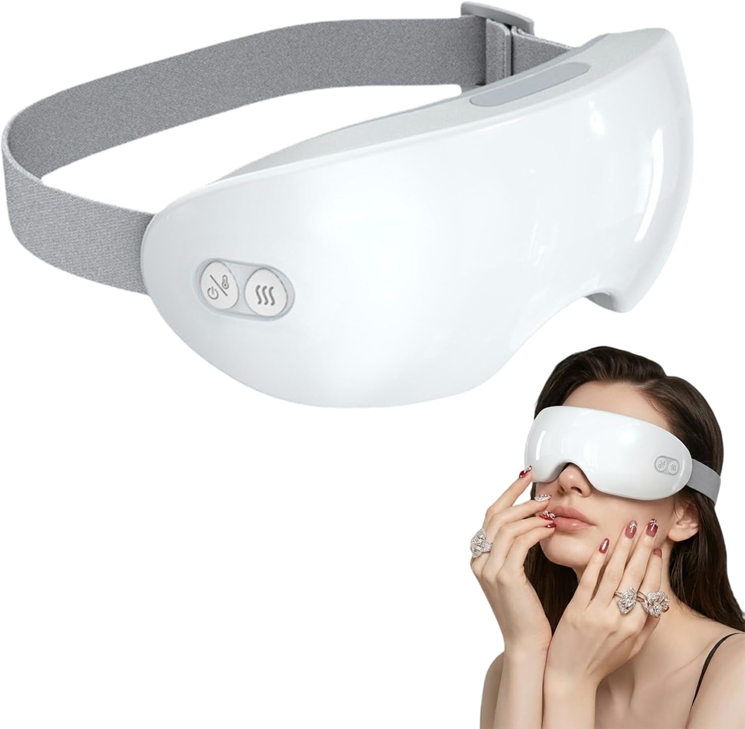 Beminda Steam Therapy Pro,Beminda Steam Eye Therapy,Nano Mist Eye Steamer with 42°C Consistent Heat - Cordless Rechargeable Steam Eye Mask for Dry & Strained Eye Relief (Standard)