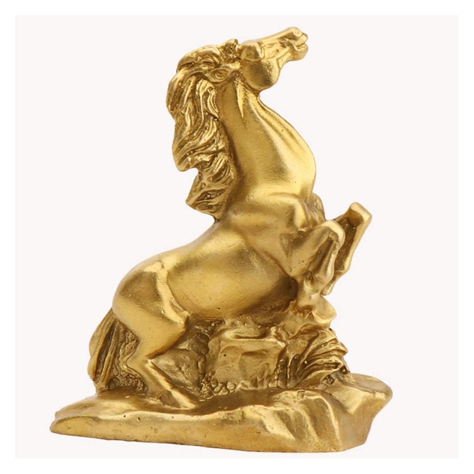 DFrywdgSEY Animal statue, Sculpture Tabletop Brass Figurines Decoration, Feng Shui Animal Statue Ornament, Chinese Charm
