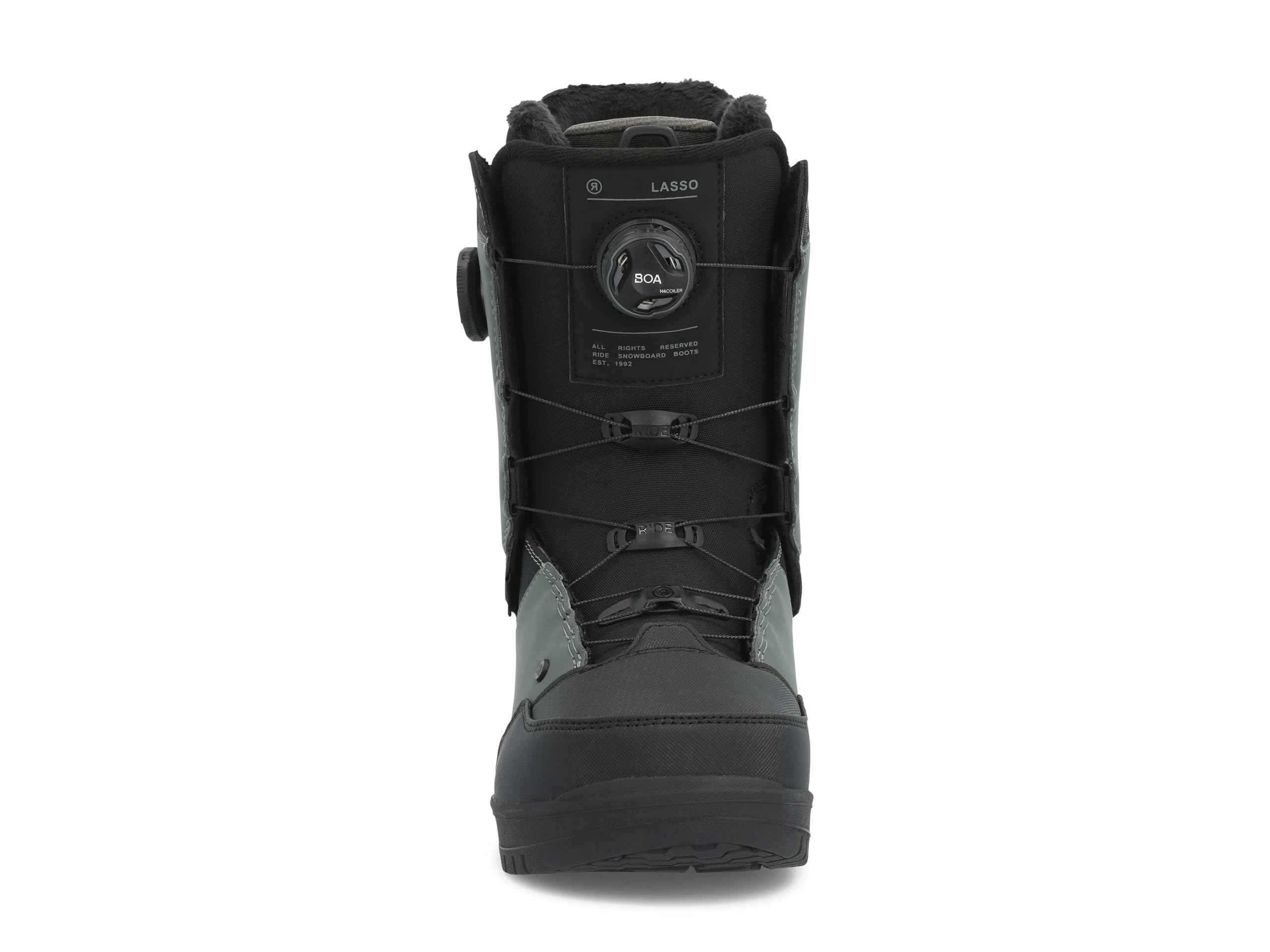 Ride Lasso Snowboard Boots - Grey, 9 (2024), Boots - Amazon