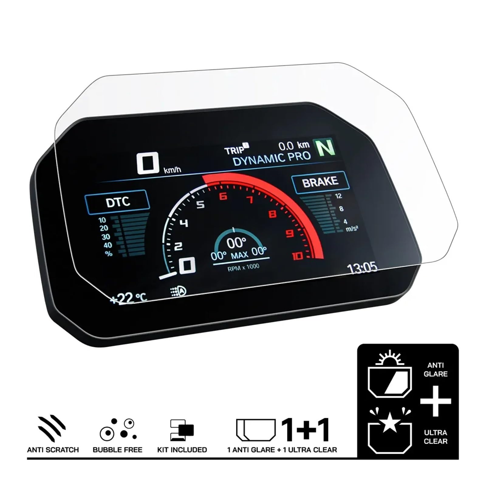 Proteggi Schermo Moto Per BMW Per F900GS Per F 900 GS Per F 900GS Moto Cruscotto Protezione Schermo Accessori Protezione Schermo TPU Strumento Parti Pellicola Pellicola Protettiva Tachimetro(2 x pcs)