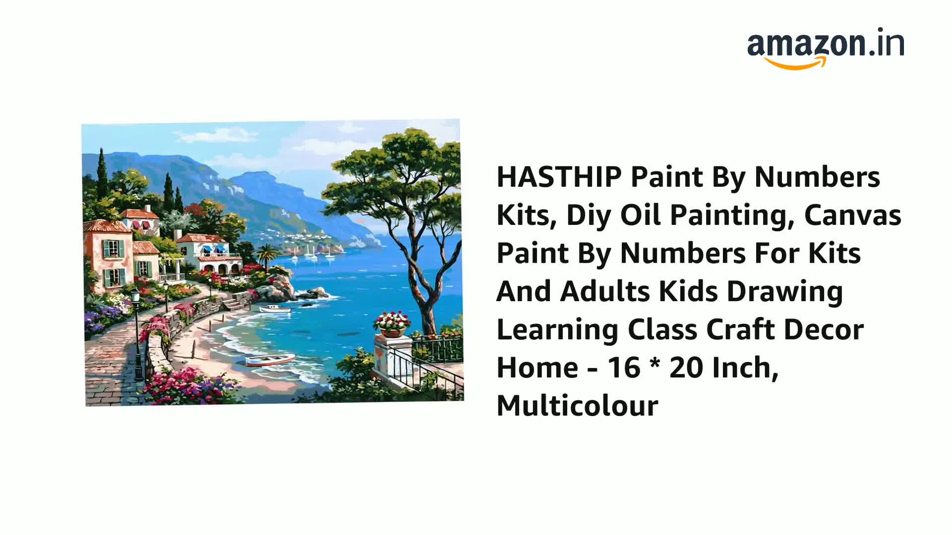 Pant By Numbers Kts DY Ol Pantng Kt // London Cty Street Corner Canvas Pantng For - View #8