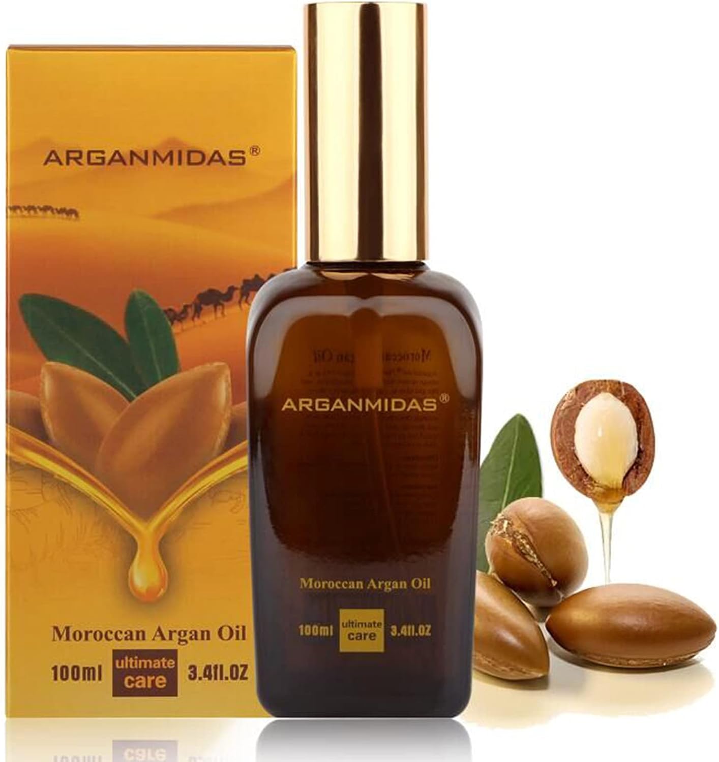 ARGANMIDAS Hair Oils, Moroccan Argan Oil Amazon.ca Beauty & Personal